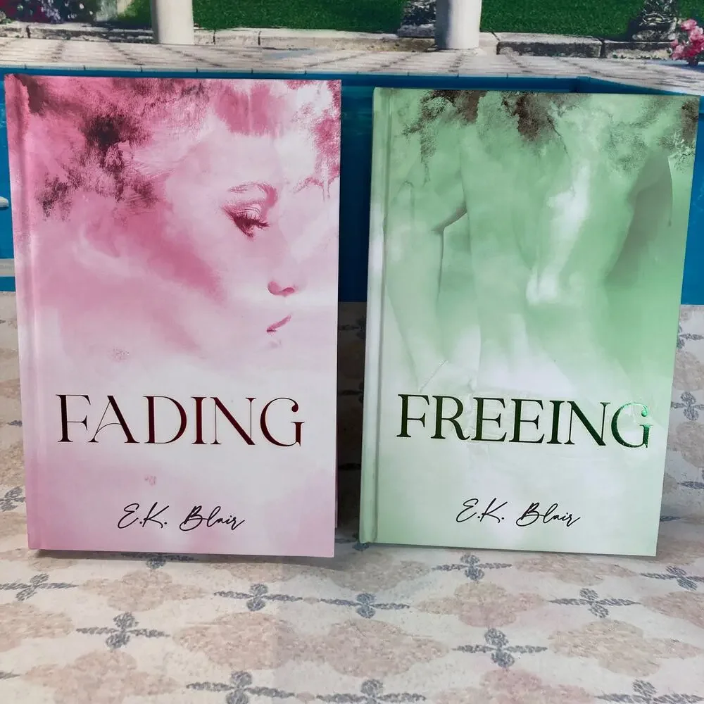 Roses & Thorns Box Fading-Freeing-Falling 3-Book Set by E.K. Blair HC Signed